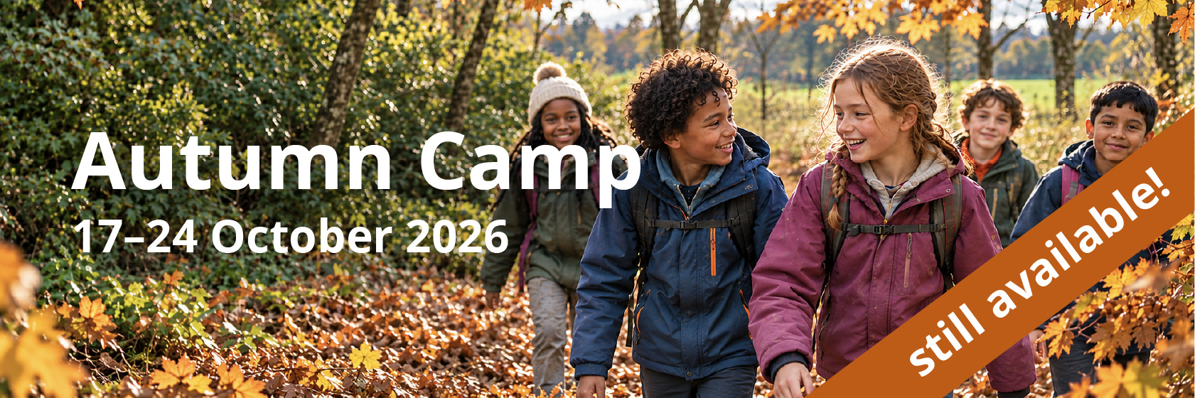 Autumn Camp, 17–24 October 2026 – places still available!