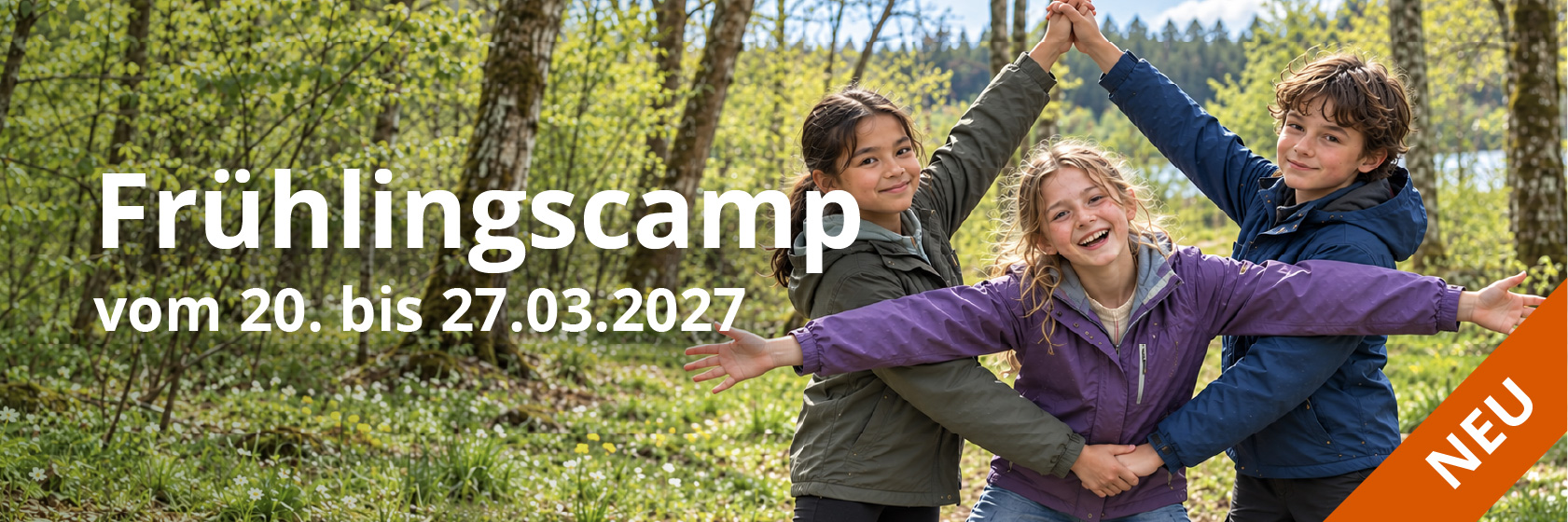 NEU: Frühlingscamp vom 20. bis 27. März 2027!