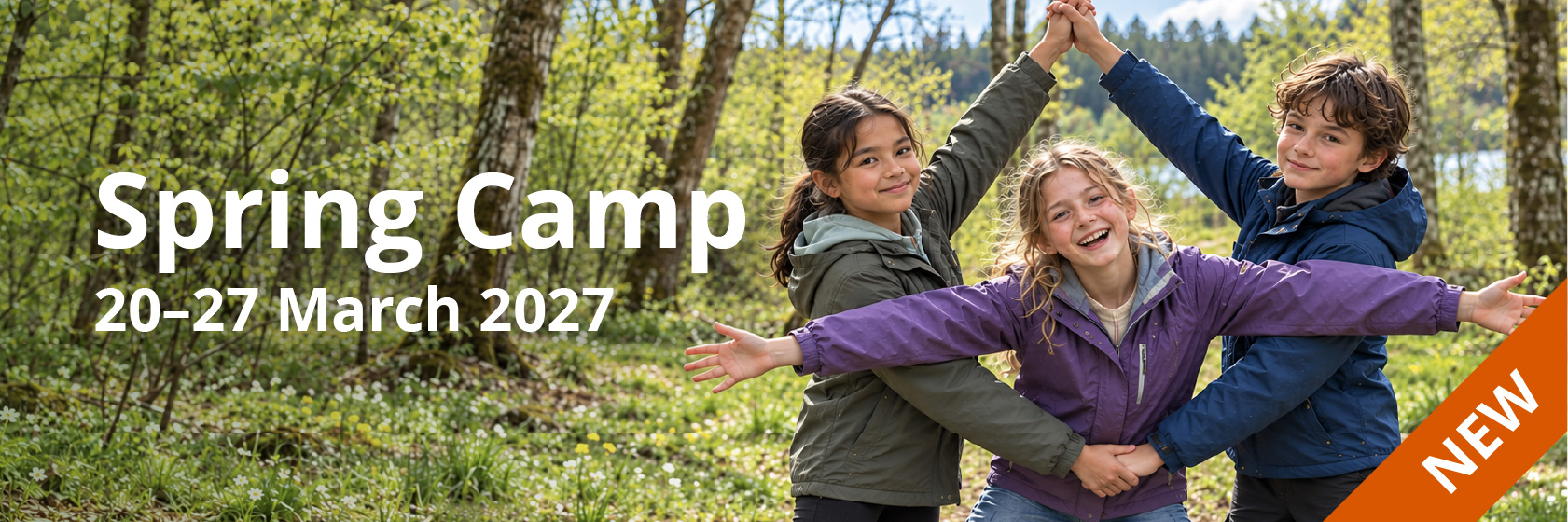 NEW: Spring Camp, 20 – 27 March 2027!